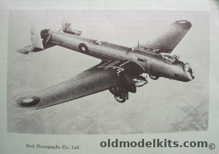 Contrail 1/72 Fairey Hendon Mk. II plastic model kit
